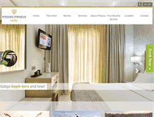 Tablet Screenshot of hotelphidias.gr